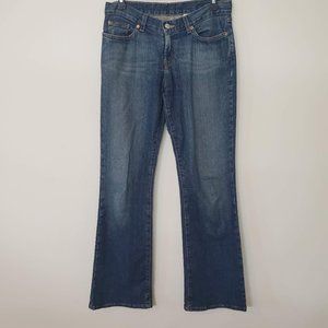 Lucky Brand Dungarees Mid Rise Flare Jeans  4/27